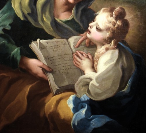 L'Éducation de la Vierge - Carlo Preda (1652 - 1729) - Romano Ischia